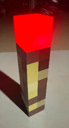 Minecraft Torch Atmosphere Lamp (Rechargeable) - New In Box! - Photo 3