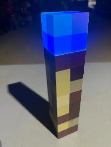 Minecraft Torch Atmosphere Lamp (Rechargeable) - New In Box! - Photo 4