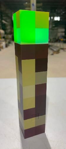 Minecraft Torch Atmosphere Lamp (Rechargeable) - New In Box! - Photo 5
