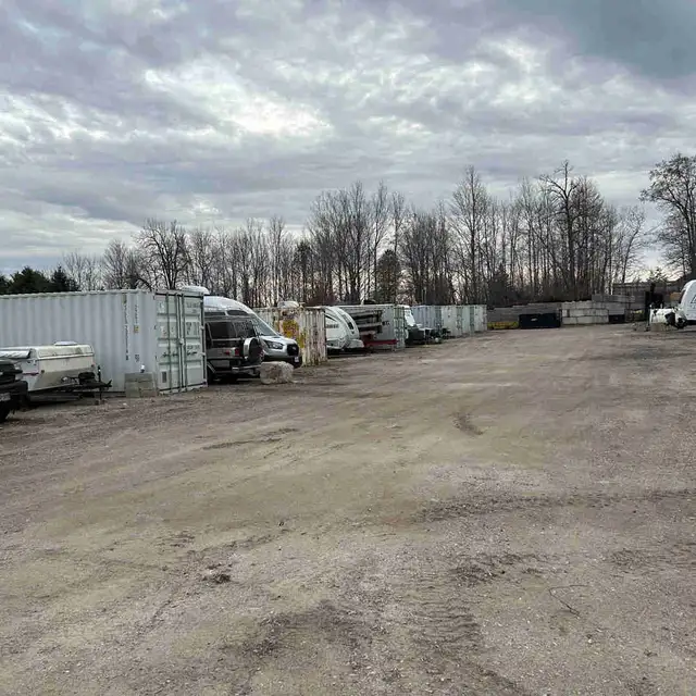 outdoor storage for cars, boats, trucks, RVs, and trailers