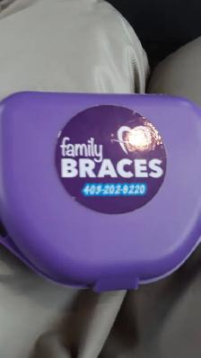 FOUND DENTAL BRACES ON BUS 66