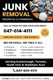 garbage and junk removal
