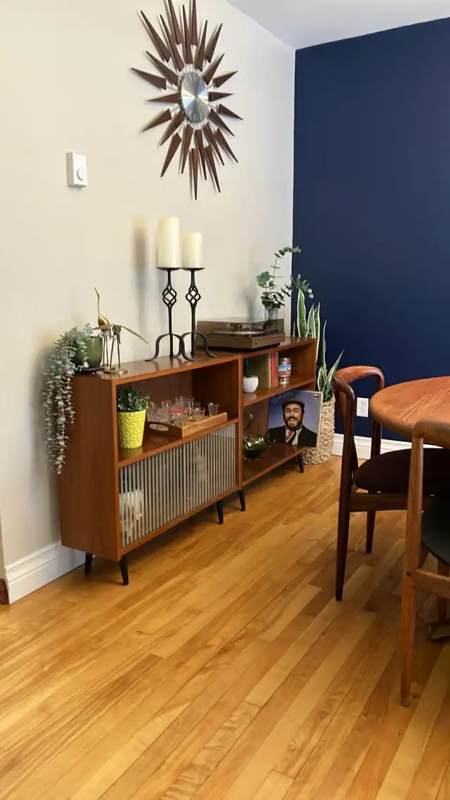 Mid century. TEAK TECK. Modulable. Crédence, buffet, bar, biblio