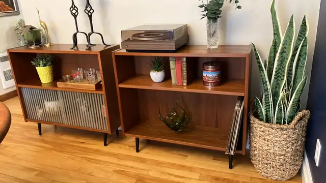 Mid century. TEAK TECK. Modulable. Crédence, buffet, bar, biblio - Photo 5