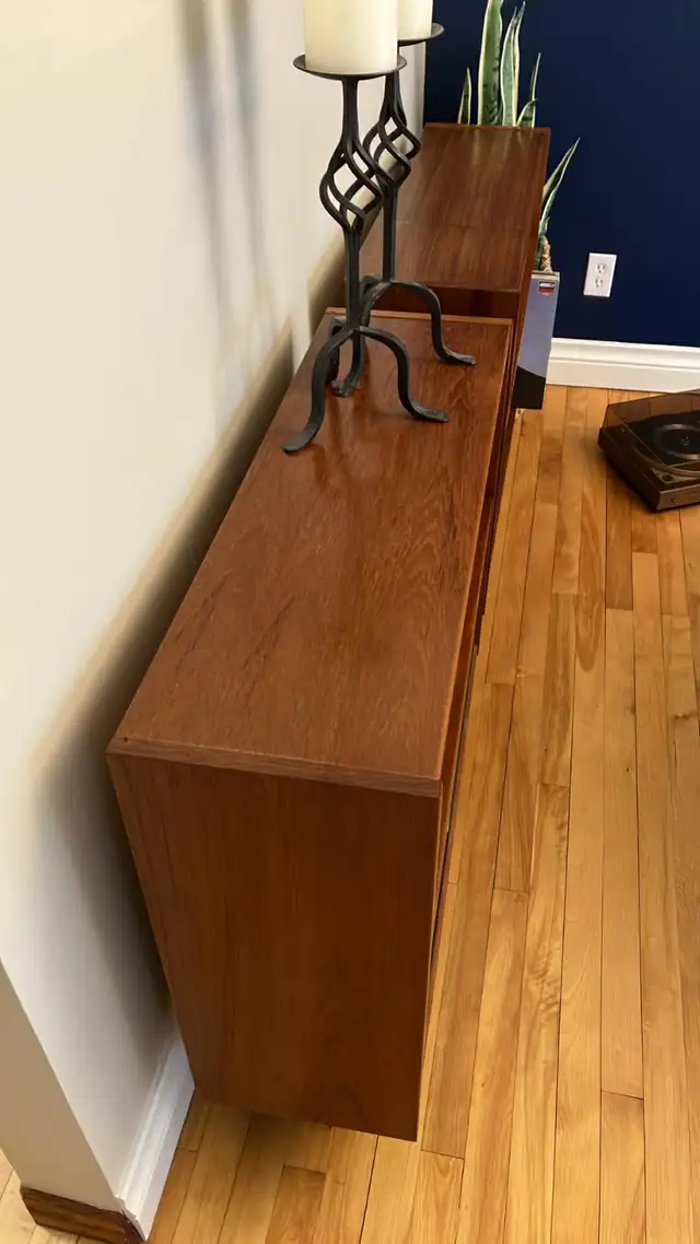 Mid century. TEAK TECK. Modulable. Crédence, buffet, bar, biblio - Photo 6