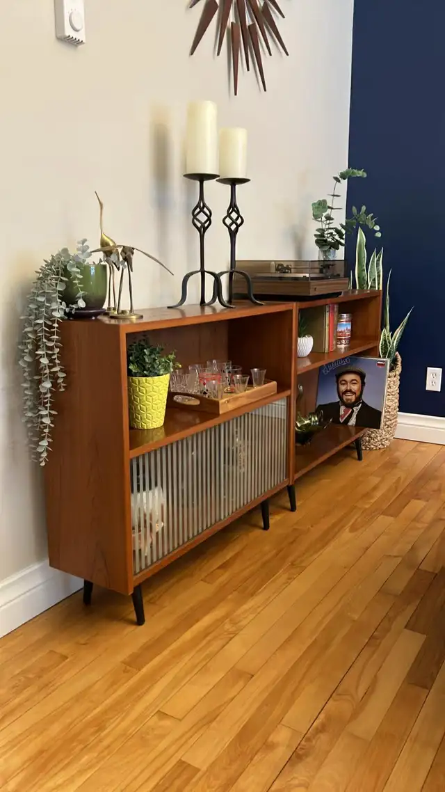 Mid century. TEAK TECK. Modulable. Crédence, buffet, bar, biblio - Photo 9