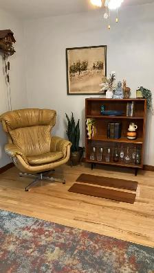 Mid century. TEAK TECK. Crédence, buffet, bar, bibliothèque, vit - Photo 2