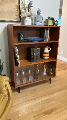 Mid century. TEAK TECK. Crédence, buffet, bar, bibliothèque, vit - Photo 5