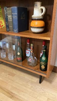 Mid century. TEAK TECK. Crédence, buffet, bar, bibliothèque, vit - Photo 7