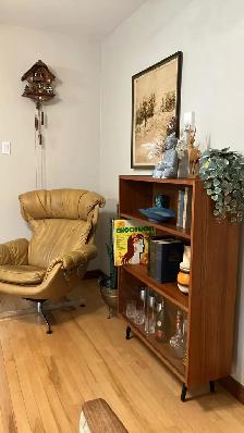 Mid century. TEAK TECK. Crédence, buffet, bar, bibliothèque, vit - Photo 10