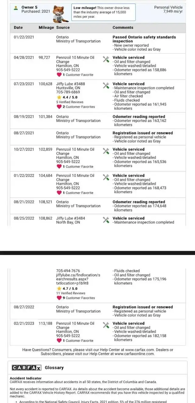 Genuine CARFAX Report - Photo 3