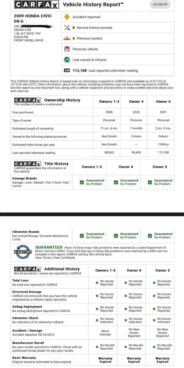 Genuine CARFAX Report - Photo 5