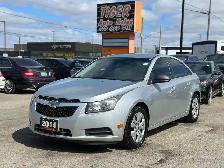 2014 Chevrolet Cruze 2LS, SEDAN, 4 CYL, AUTO, GREAT ON FUEL, CER