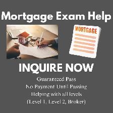 Mortgage Exam Help - Level 1, Level 2, (Broker)