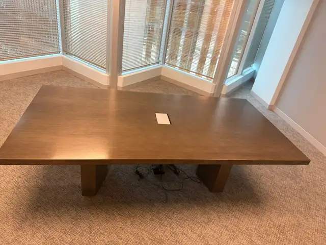 Wooden Boardroom Table 84' x 48' x 29' – Conference Table! - Photo 3