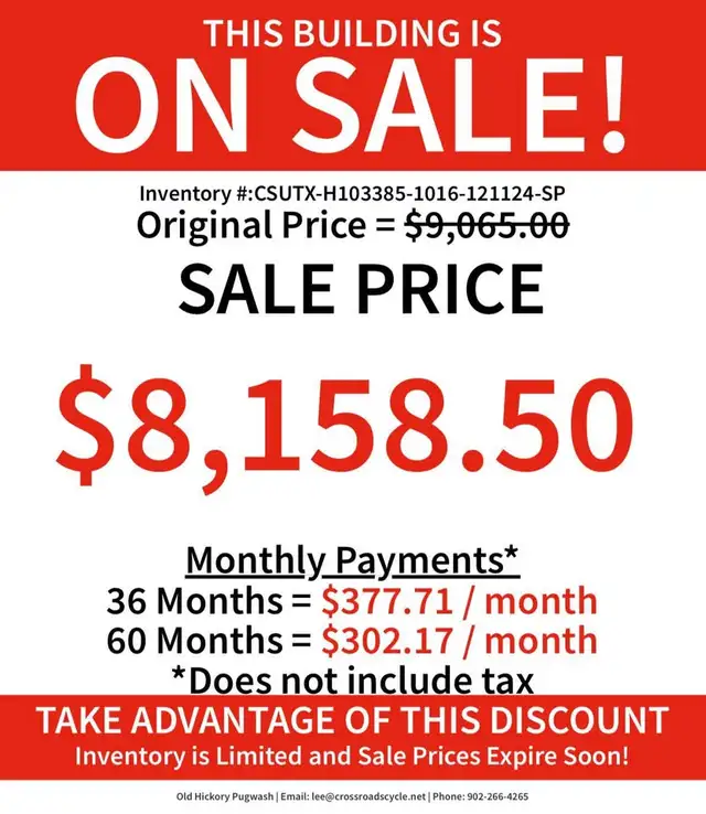 10x16 Utility Shed - Old Hickory Buildings - Photo 8