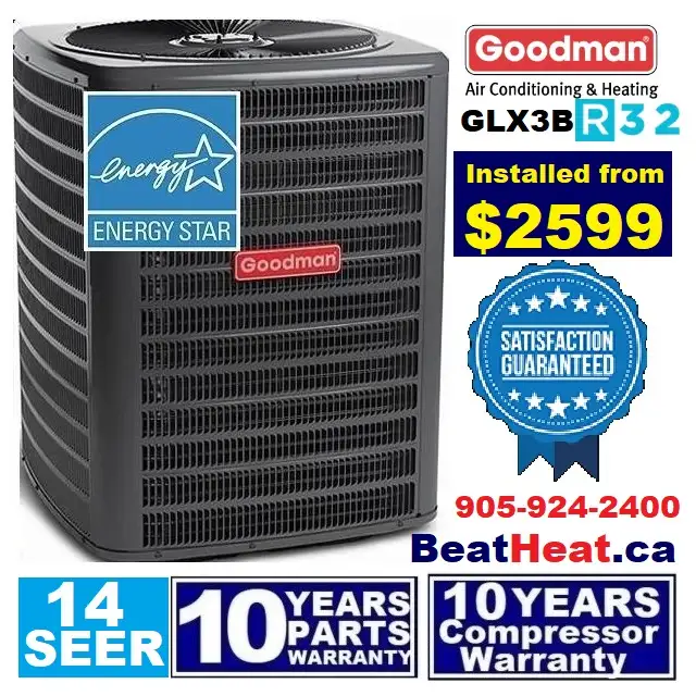 Winter Special SALE for Carrier Lennox Goodma air conditioner $1
