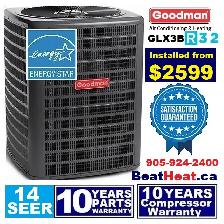 Winter Special SALE for Carrier Lennox Goodma air conditioner $1