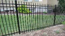 148FT Industrial Ornamental Fence – 7’x4’ Panels, 20 Panels   2 - Photo 2