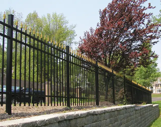 148FT Industrial Ornamental Fence – 7’x4’ Panels, 20 Panels   2 - Photo 3