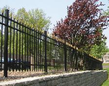 148FT Industrial Ornamental Fence – 7’x4’ Panels, 20 Panels   2 - Photo 3