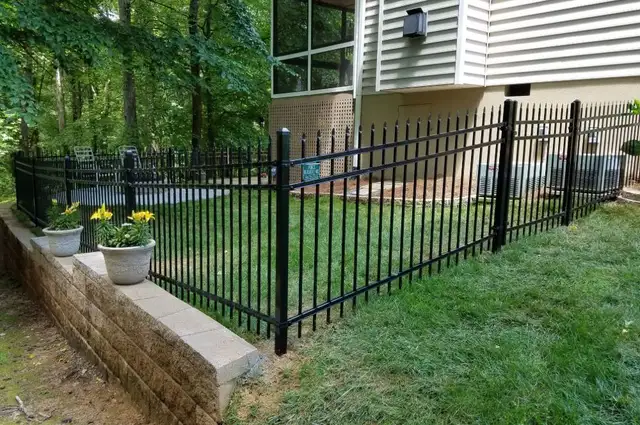 148FT Industrial Ornamental Fence – 7’x4’ Panels, 20 Panels   2 - Photo 5