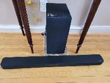 Sony wireless soundbar with subwoofer