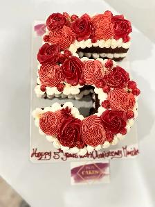 Number cake 10-20 servings Milton gift cake idea - Photo 6