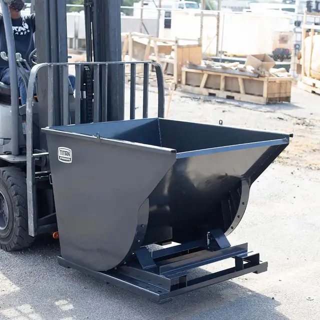 1 CY Dump Hopper – Heavy Duty Construction - Photo 2