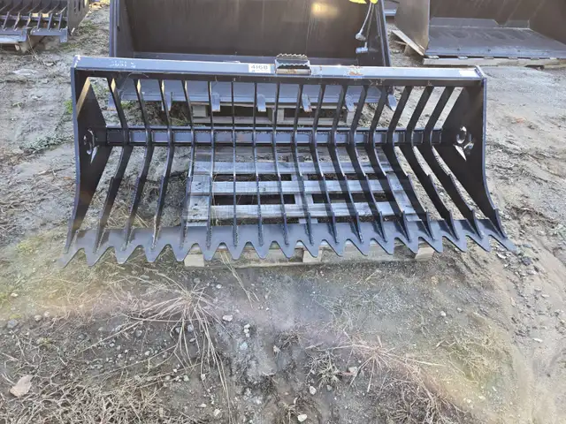 Skid Steer 72' Rock Bucket – Perfect for Heavy Jobs