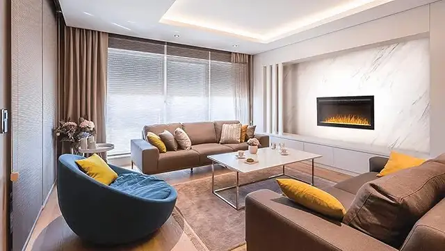 NAPOLEON AMANO 60' WALL HANGING ELECTRIC FIREPLACE $400 - Photo 2