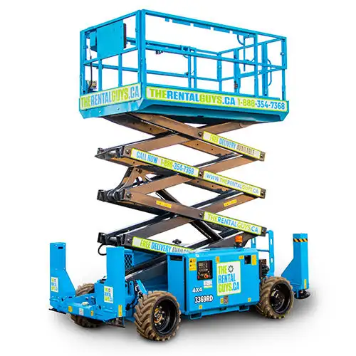 3369RD Sinoboom Outdoor Scissor Lift - Free Delivery