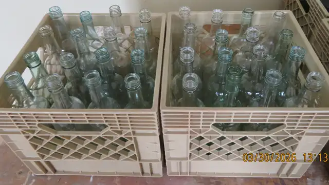 WINE BOTTLE- NO LABELS