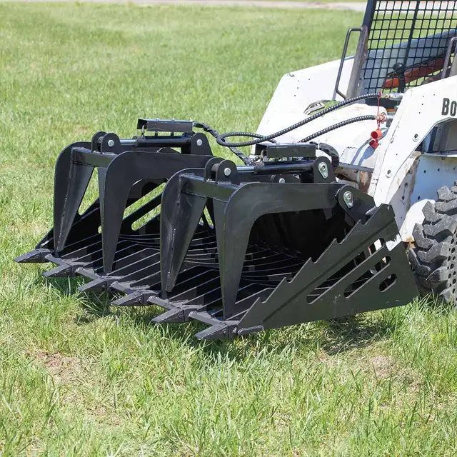 72" Grapple Bucket – Move Rocks & Debris Fast - Photo 2