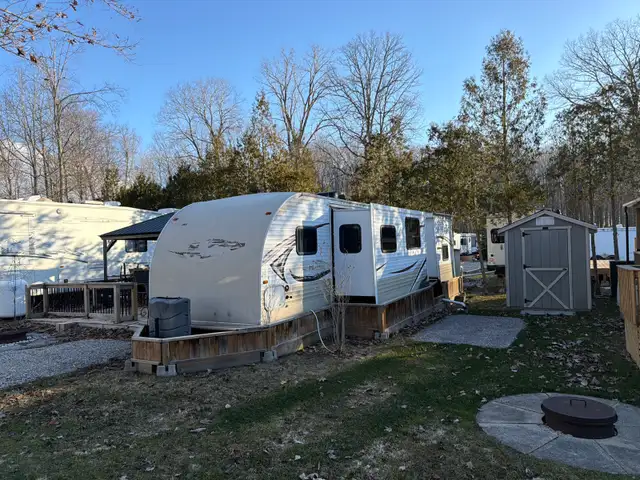 2013 ALJO Camping Trailer On Site