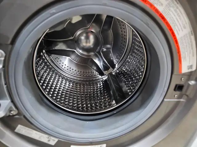 Apartment Size Samsung 24' Grey Front-Load Stackable Washer - Photo 3