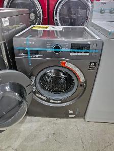Apartment Size Samsung 24' Grey Front-Load Stackable Washer - Photo 4