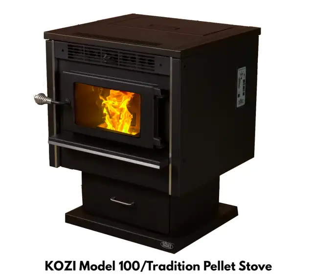 KOZI Wood Pellet Stoves- 4 Models to Choose From
