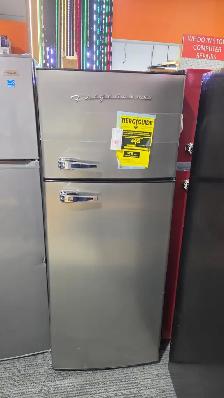 FRIGIDAIRE 7.5 CUFT STAINLESS STEELE RETRO LOOK REFRIGERATOR