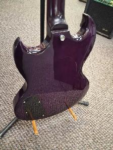 Alden SG Style Purple Electric Guitar - Photo 3