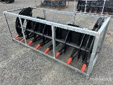 Skid Steer 78" Root Rake – Industrial Strength - Photo 2