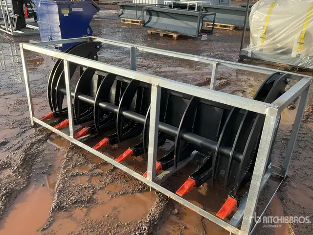 Skid Steer 78" Root Rake – Industrial Strength - Photo 3