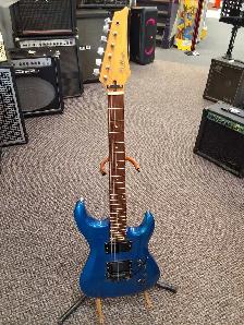 Miltone Electric Blue Guitar