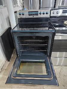 Kenmore 30' Stainless Steel Electric Ceramic Top Stove Oven - Photo 3