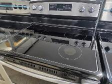 Amana 30' Stainless Steel Electric Ceramic Top Stove Oven Range - Photo 2