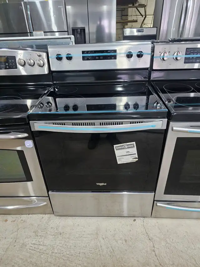 CAN DELIVER Whirlpool 30' Stainless Steel Electric Ceramic Stove