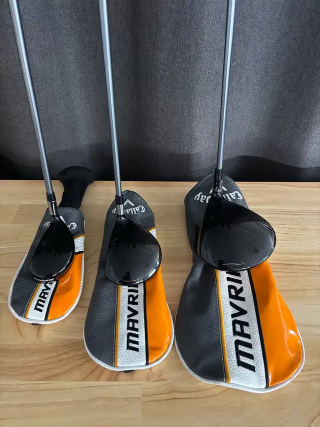 3 BÂTONS GOLF CALLAWAY MAVRIK