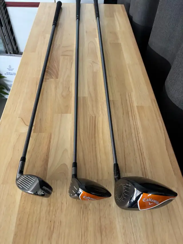 3 BÂTONS GOLF CALLAWAY MAVRIK - Photo 2