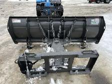 Skid Steer 84" Snow Plow – Winter Work Made Easy