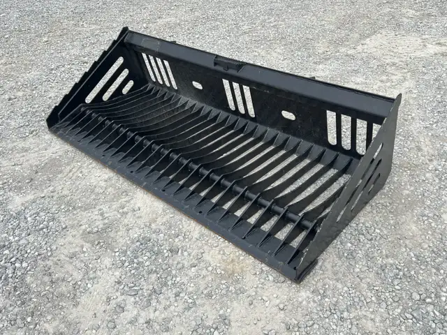 84" Rock Bucket – Fits Skid Steer, Industrial Grade - Photo 2